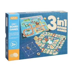 3 in 1 Board Games