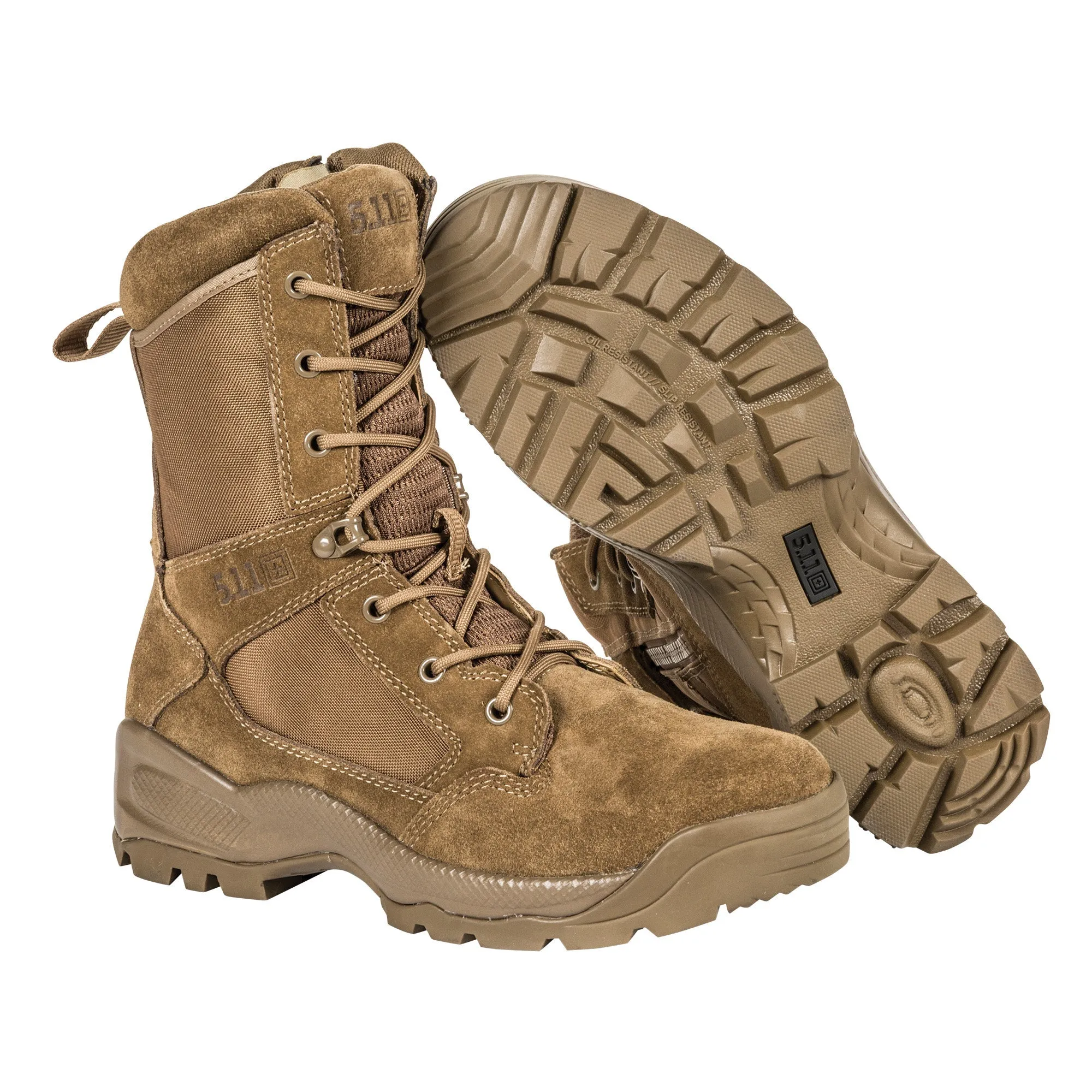 5.11 Tactical ATAC 2.0 8 Inches Side Zip Boot Desert Dark Coyote