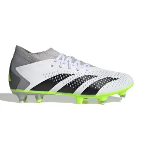 Adidas Predator Accuracy.3 SG Football Boots (White/Black/Lucid Lemon)