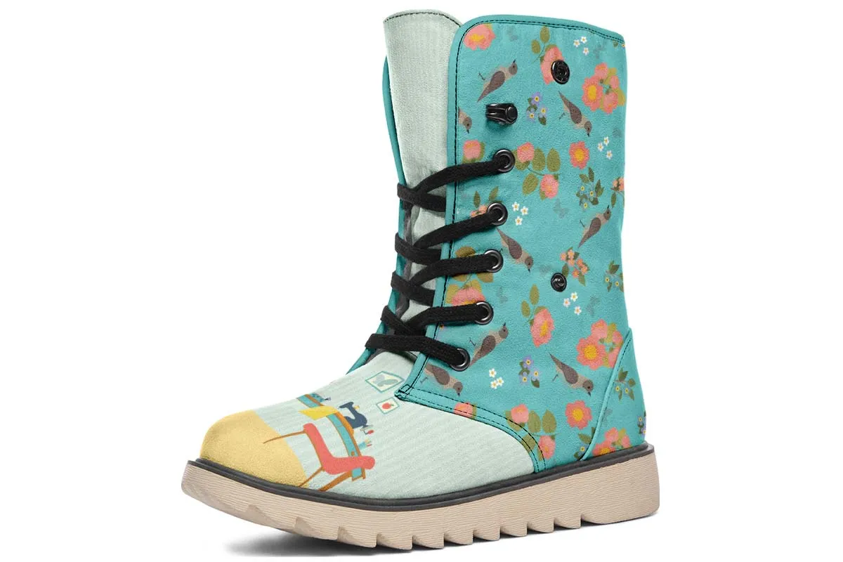 Adorable Sewing Nook Polar Vibe Boots