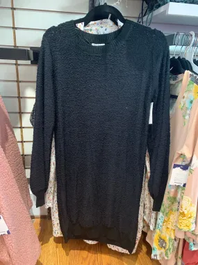 Black Evening Sweater Dress