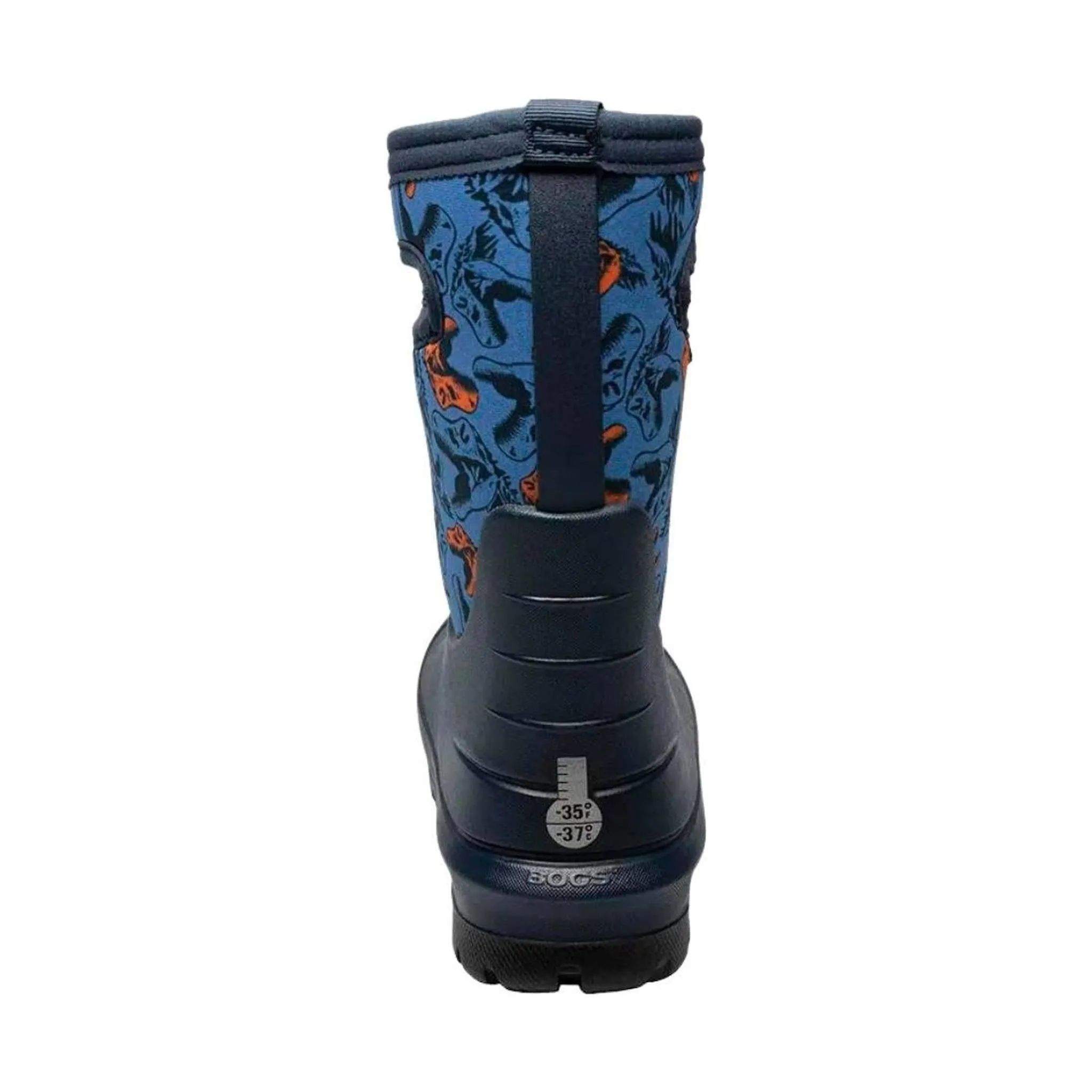 Bogs Kids' Neo-Classic Cool Dinos Rain Boot - Blue