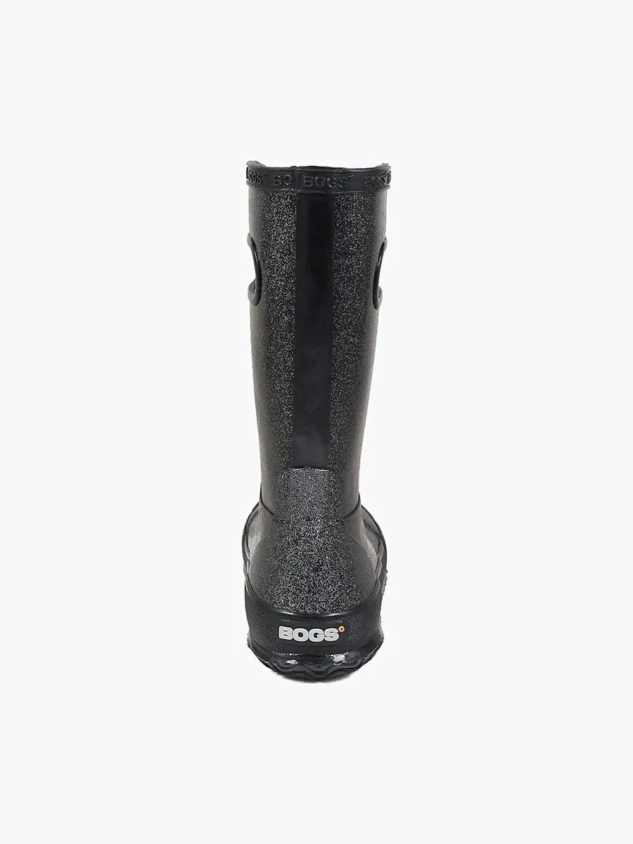 Bogs- Rain Boots Glitter Black For Kids