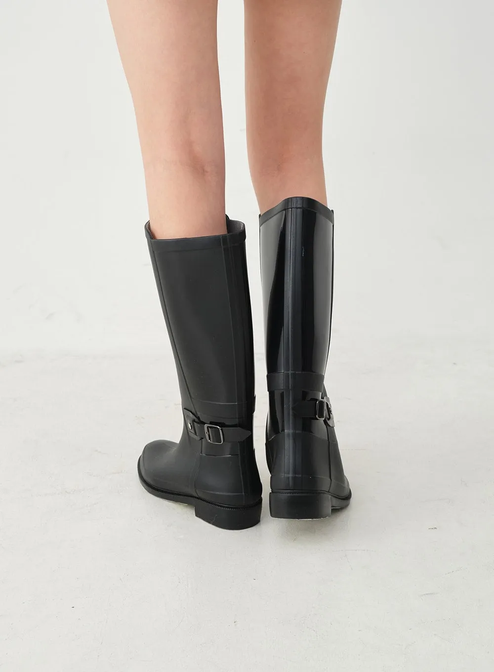 Buckled Rain Boots BJ17