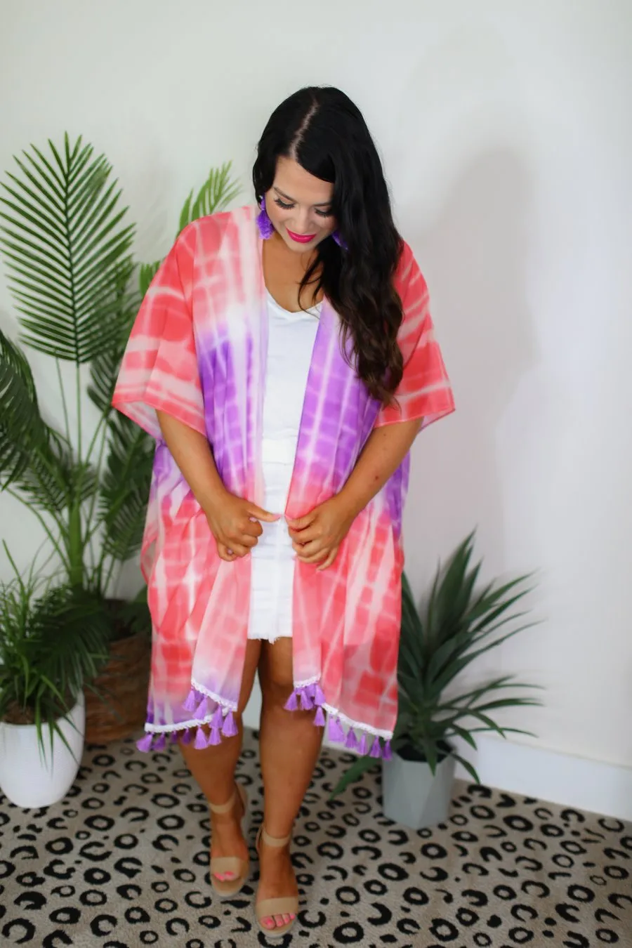 Cloud Nine Tie Dye Kimono