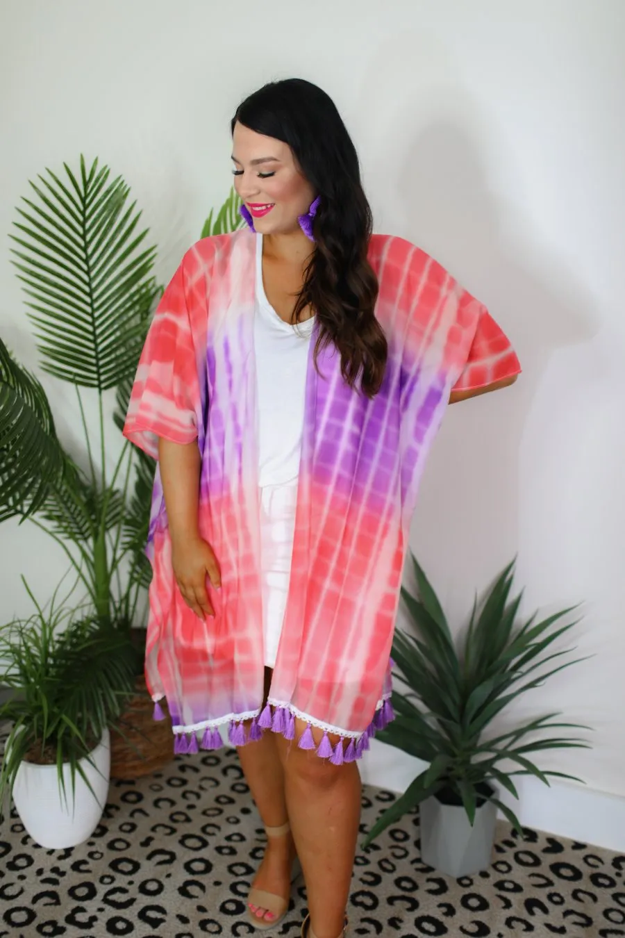 Cloud Nine Tie Dye Kimono