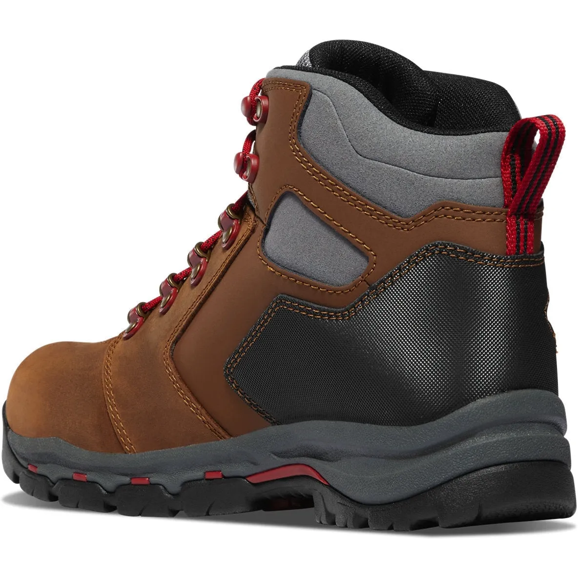 Danner Men's Vicious 4.5" Plain Toe WP Slip Resist Work Boot -Brown- 13881