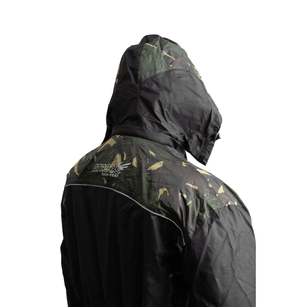 First Mfg Men's Motorcycle Rain Suit - Camo