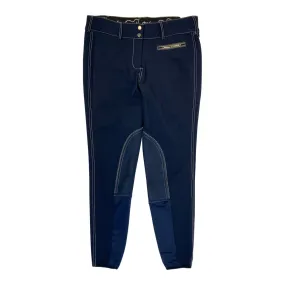 Goode Rider 'Iconic' Breeches in Navy - Women's 34