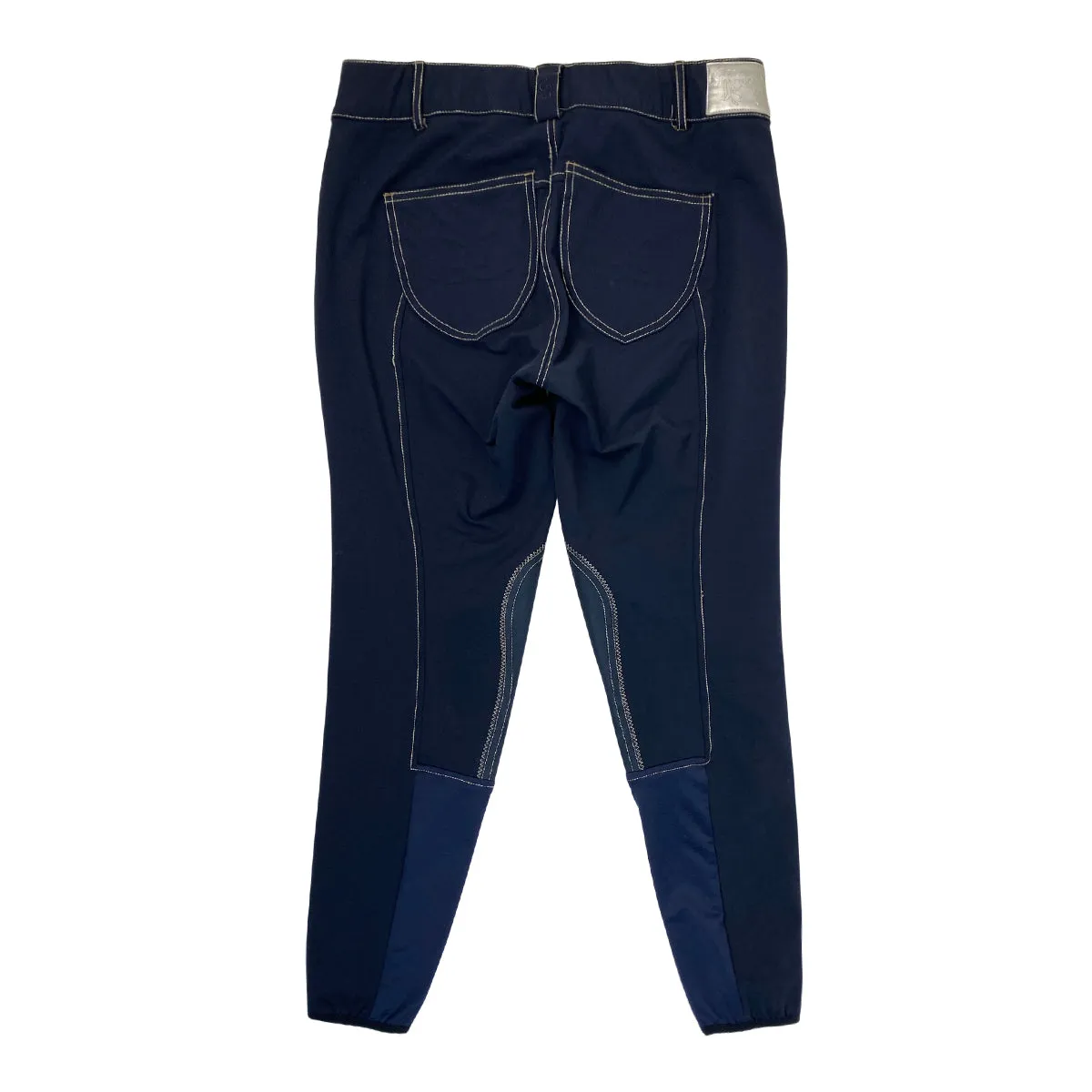 Goode Rider 'Iconic' Breeches in Navy - Women's 34