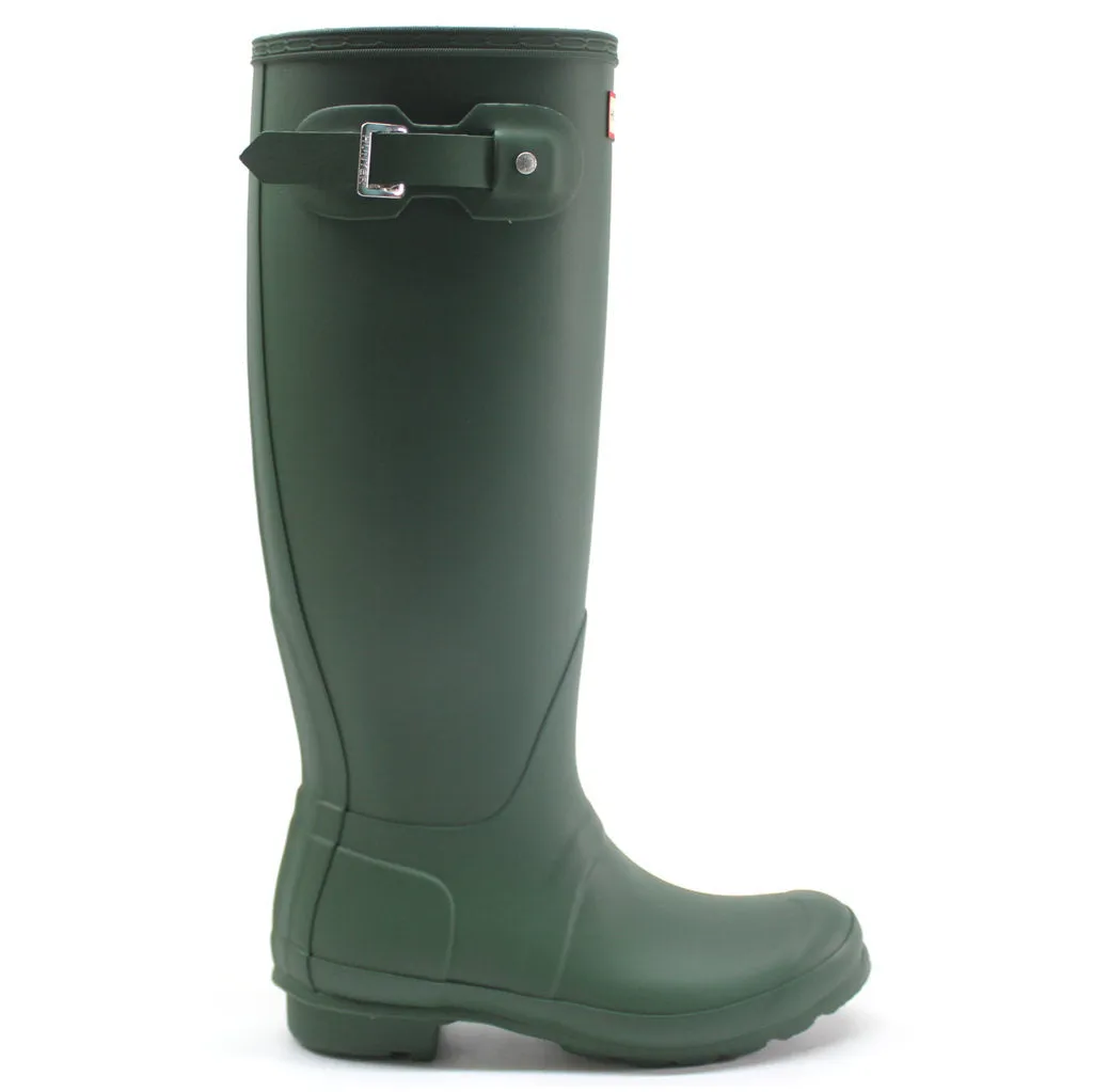 Hunter Original Tall Green Womens Rain Boots Wellies - S - UK 4