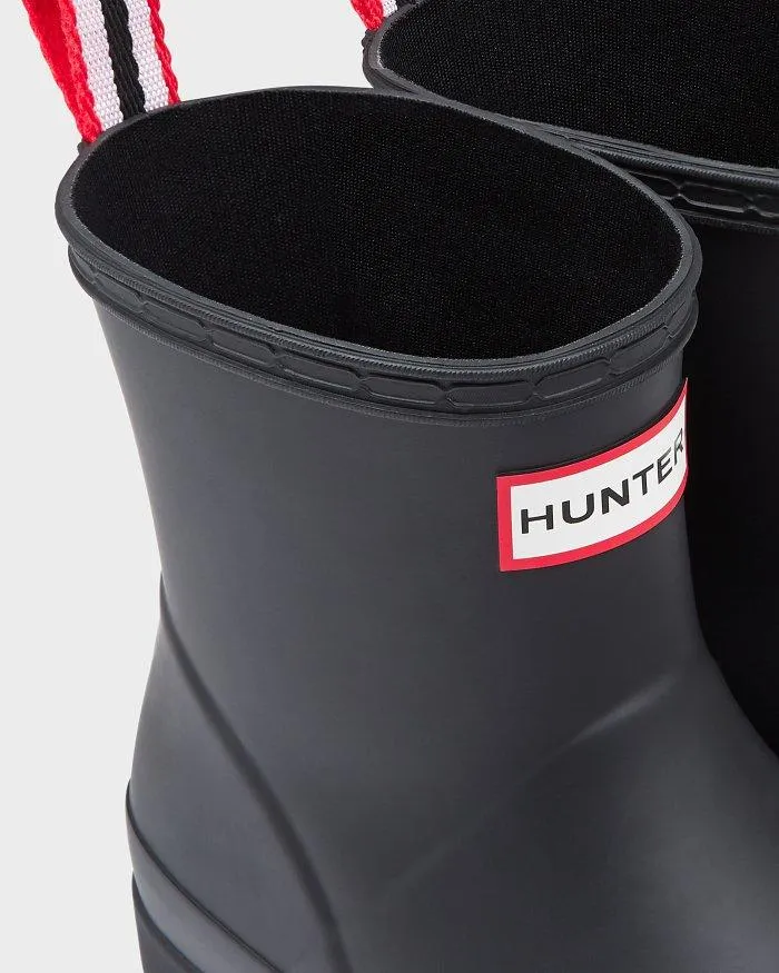 Hunter Women's Original Play Short Rain Boots Black