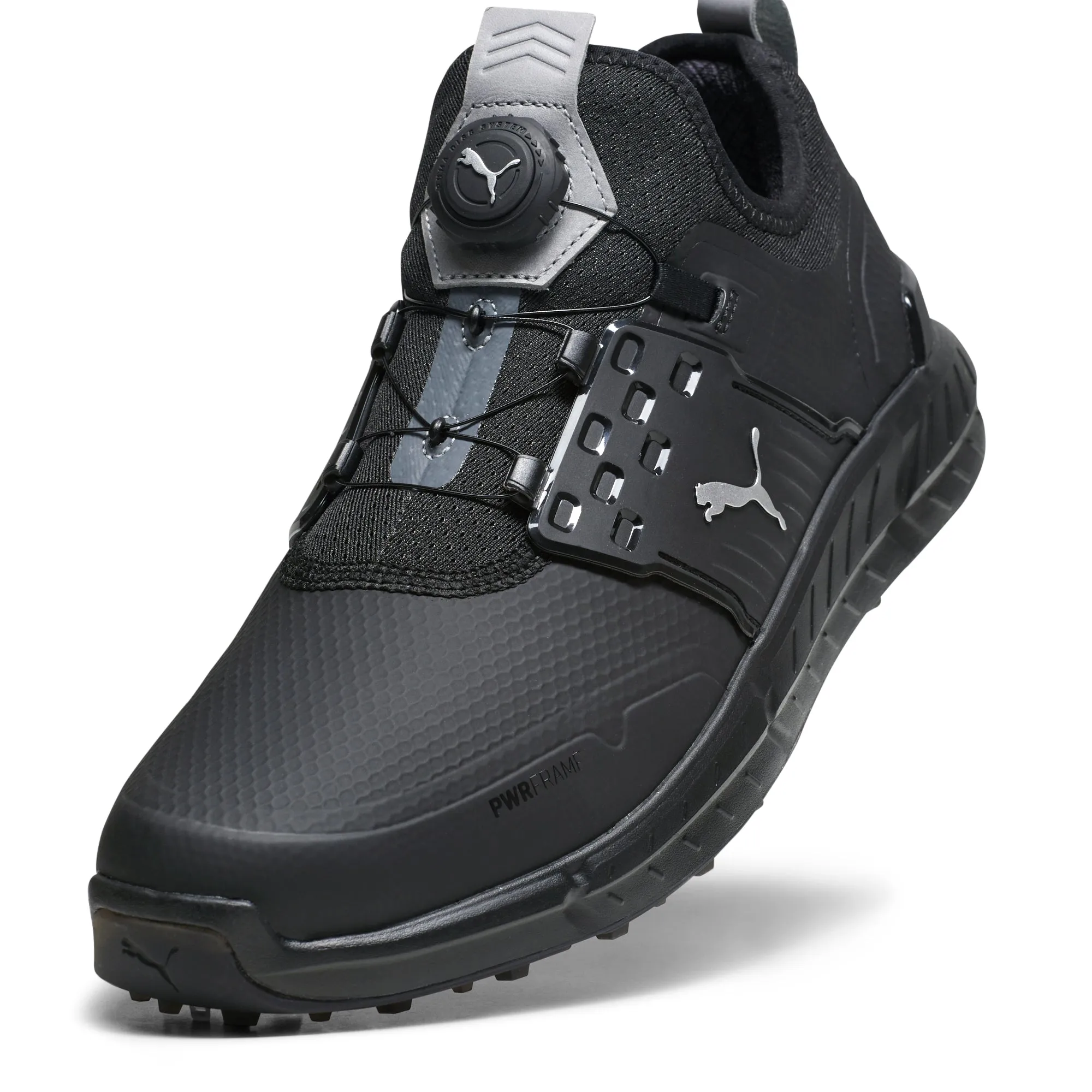 IGNITE ARTICULATE DISC Golf Shoes | Puma Black / Cool Mid Gray