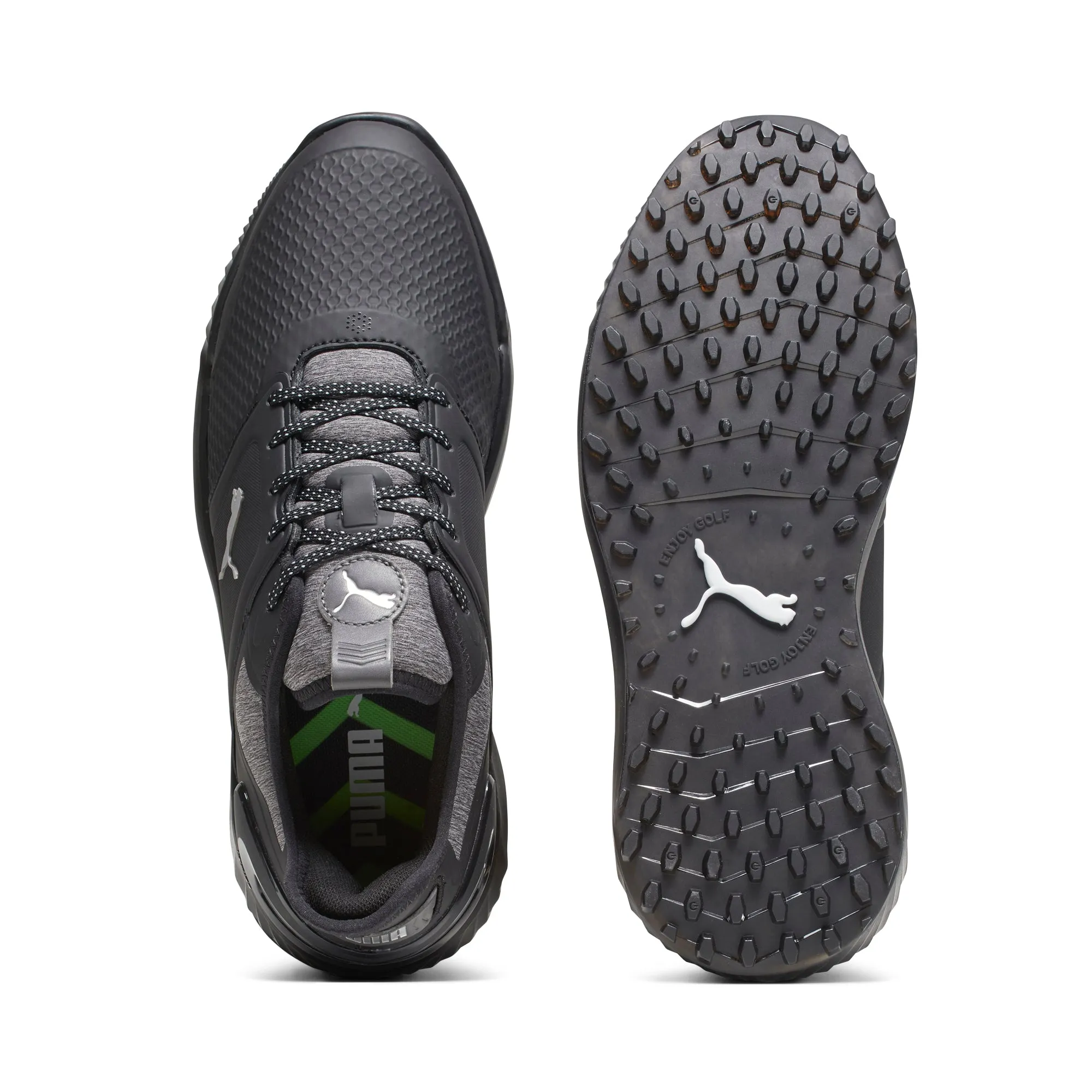 IGNITE ELEVATE Spikeless Golf Shoes | Puma Black / Quiet Shade