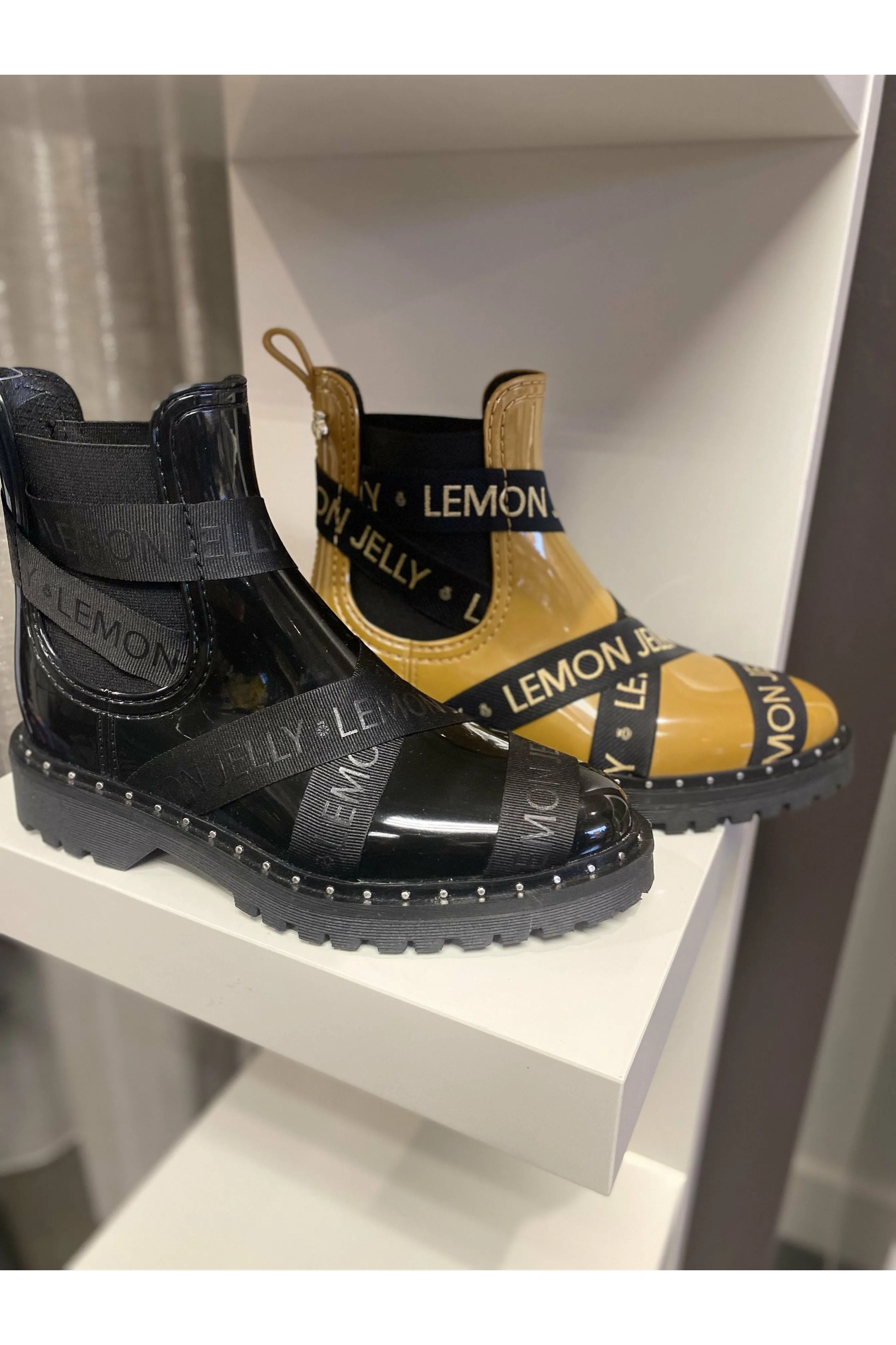 Lemon Jelly Frankie Ankle Rain Boot