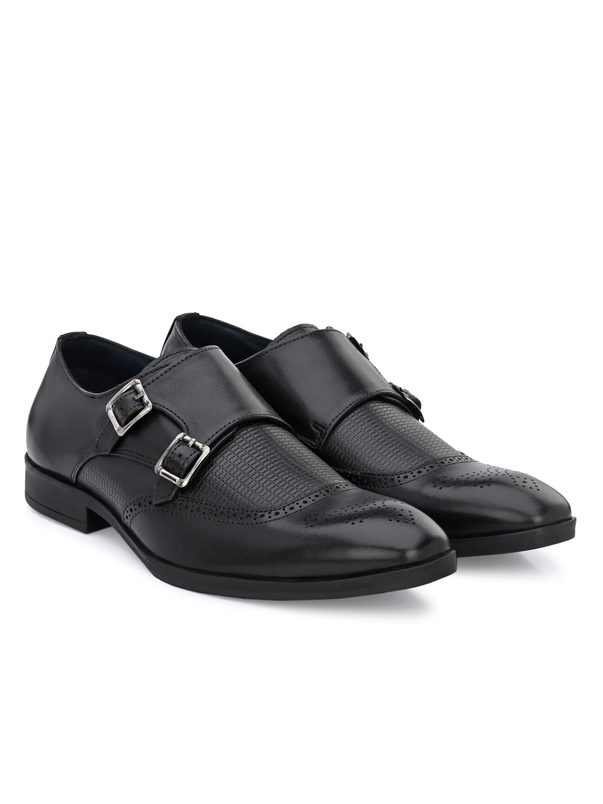 Mitchell Black Monk Shoes