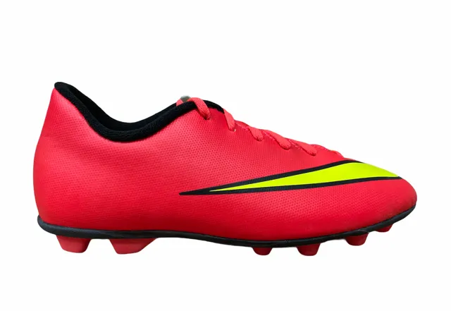 Nike boys' football boot Mercurial Vortex II FG-R 651642 690 strawberry