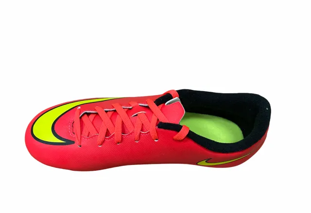 Nike boys' football boot Mercurial Vortex II FG-R 651642 690 strawberry