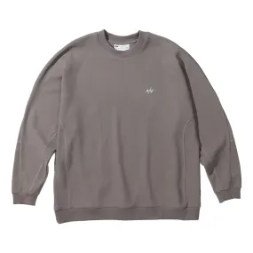 NINE POINT NINE MARS LONG SLEEVES TEE-GREY