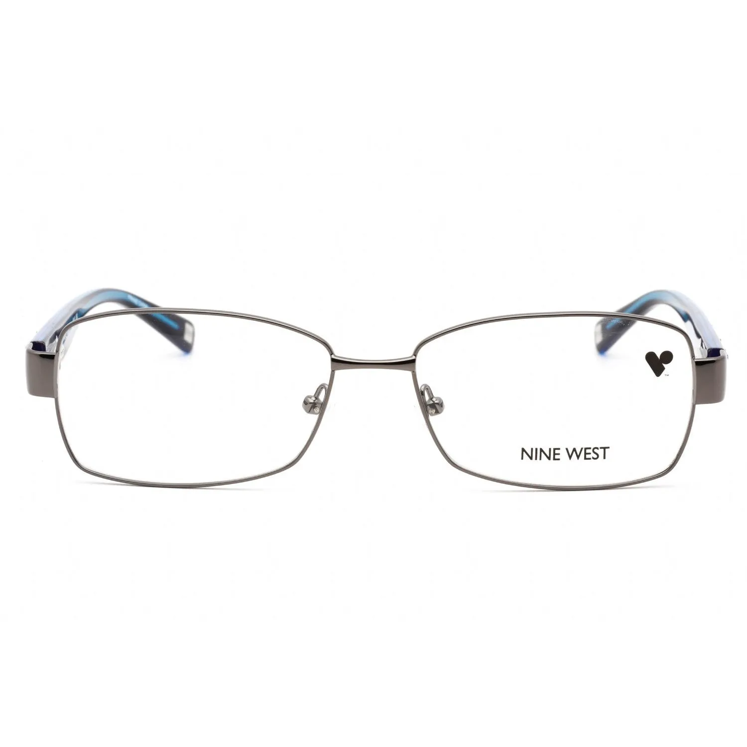 Nine West NW1021 Eyeglasses Dark Gunmetal / Clear Lens