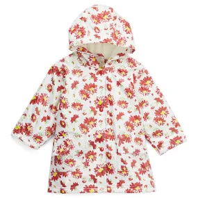 Pluie Pluie Girls RC - Red Flower Rain Coat