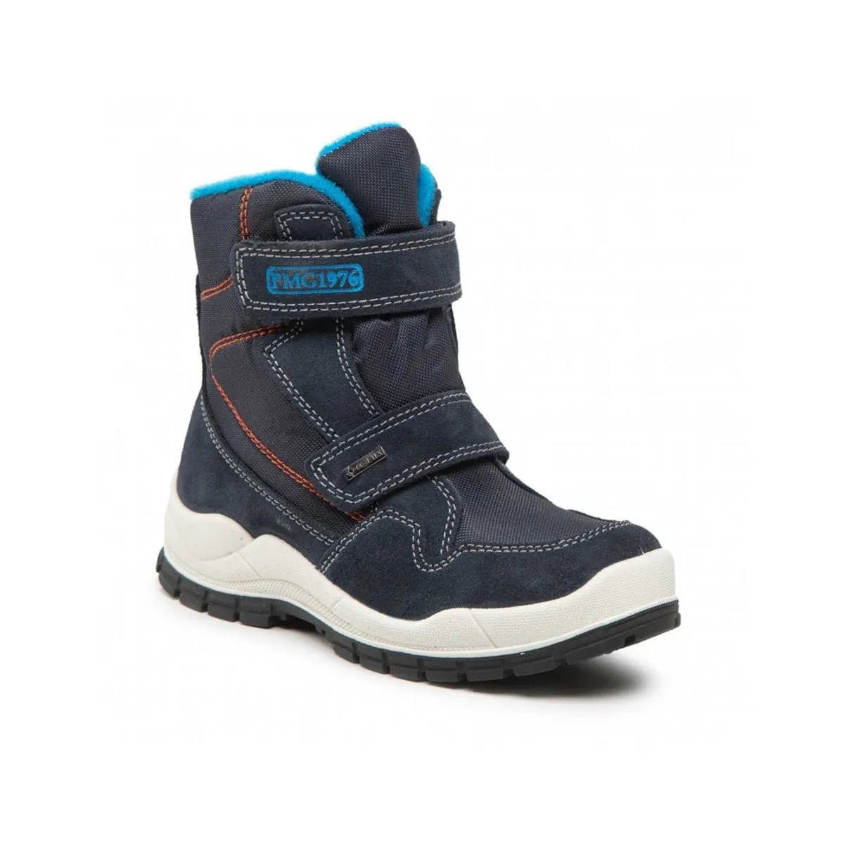 Primigi Boy's (Sizes 31-35) 2895100 Navy/Orange Hi Gore-Tex Waterproof