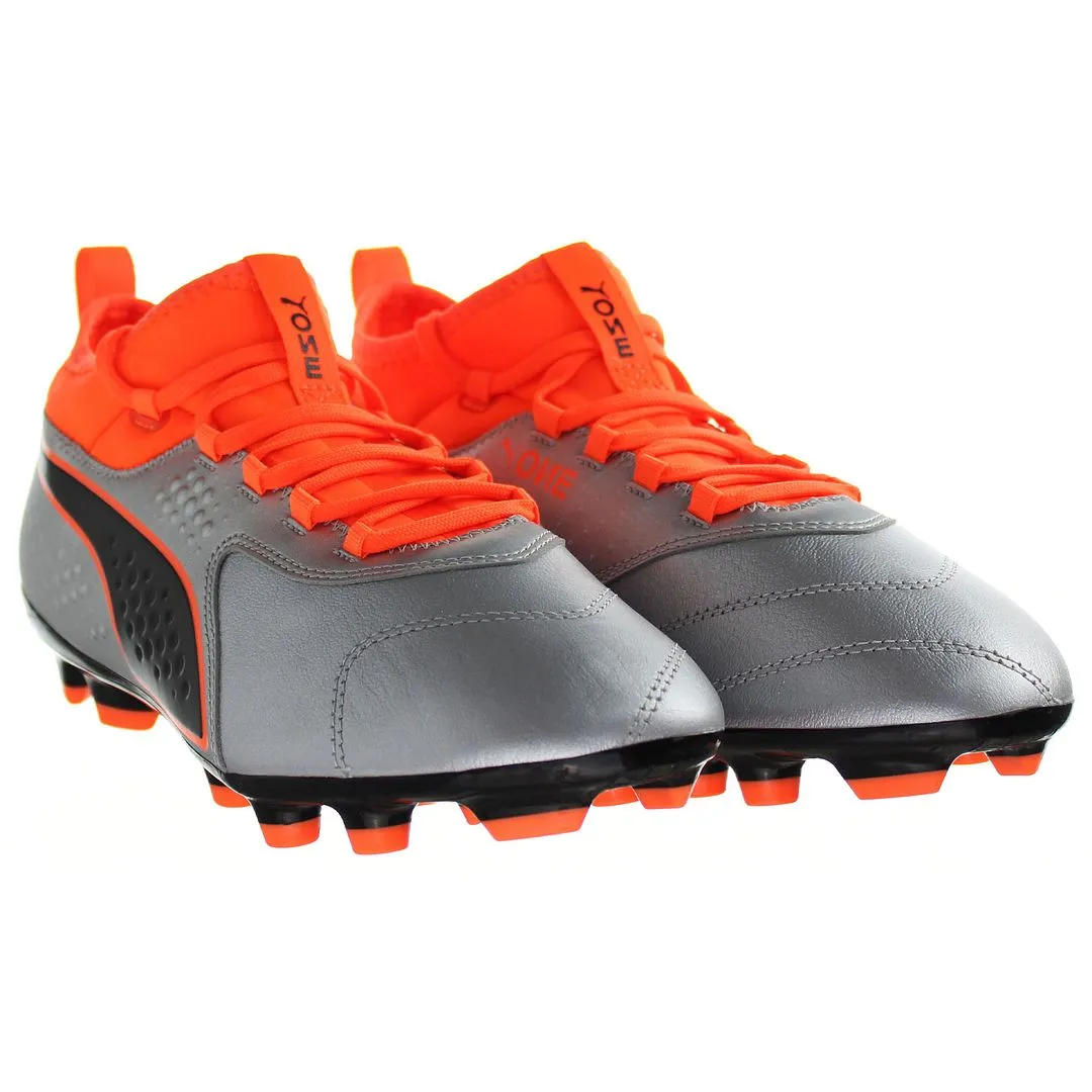 Puma One 3 HG Silver Mens Football Boots