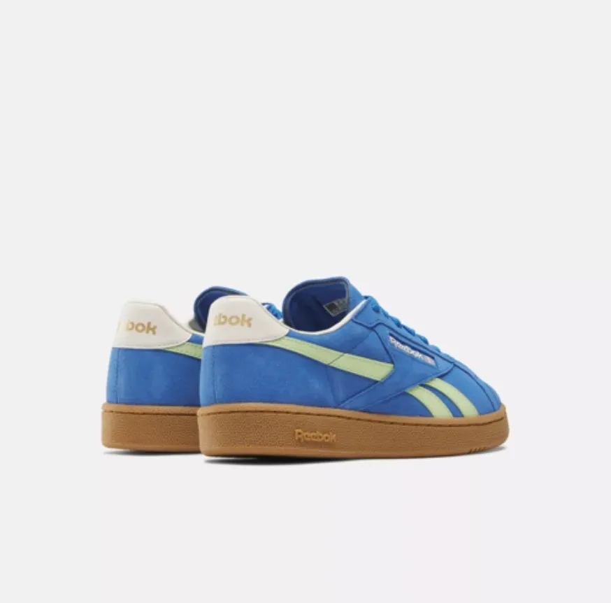 Reebok Club C Grounds UK (Blue/Lime/Chalk)