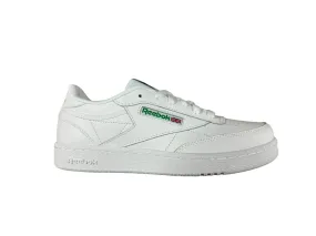 REEBOK JUNIOR CLUB C WHITE/GREEN SHOES