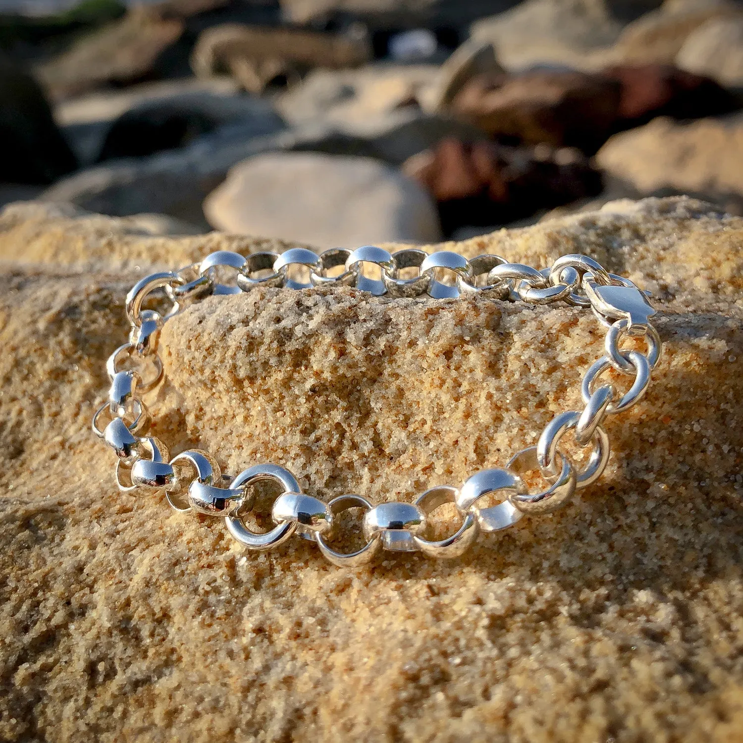 Rolling Rain Link Bracelet