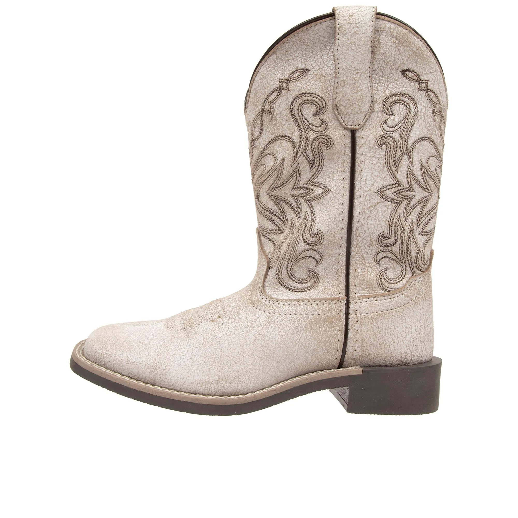 Smoky Mountain Boots Childrens Western White Grey