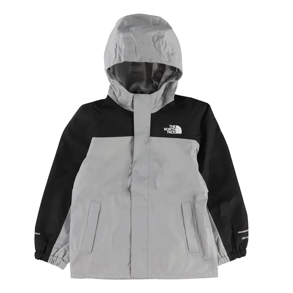 North Face Toddler Antora Rain Jacket in Meld Grey/Black - Lightweight, Waterproof, and Stylish Outerwear for Kids