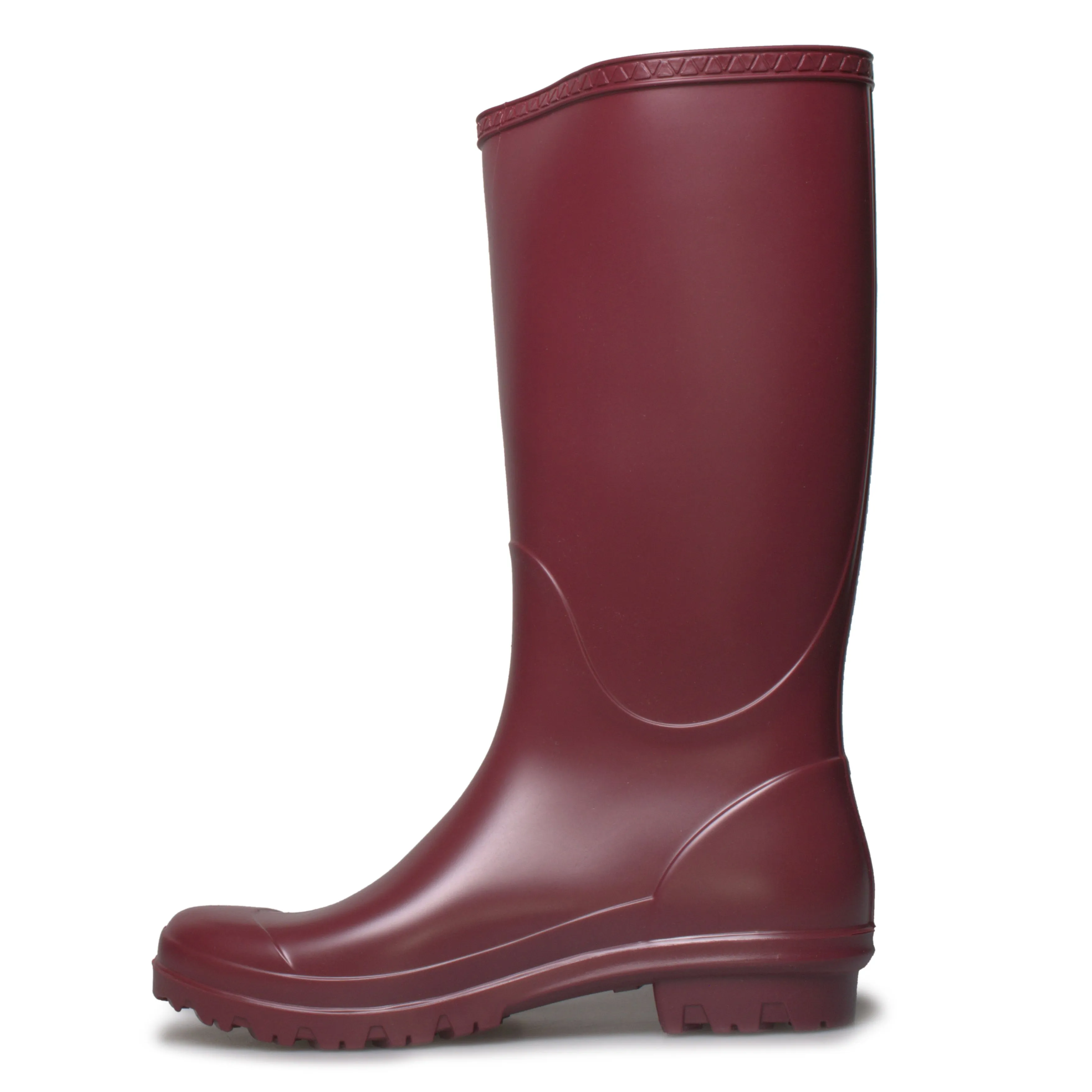 UGG Shelby Matte Garnet Rain Boots - Women's