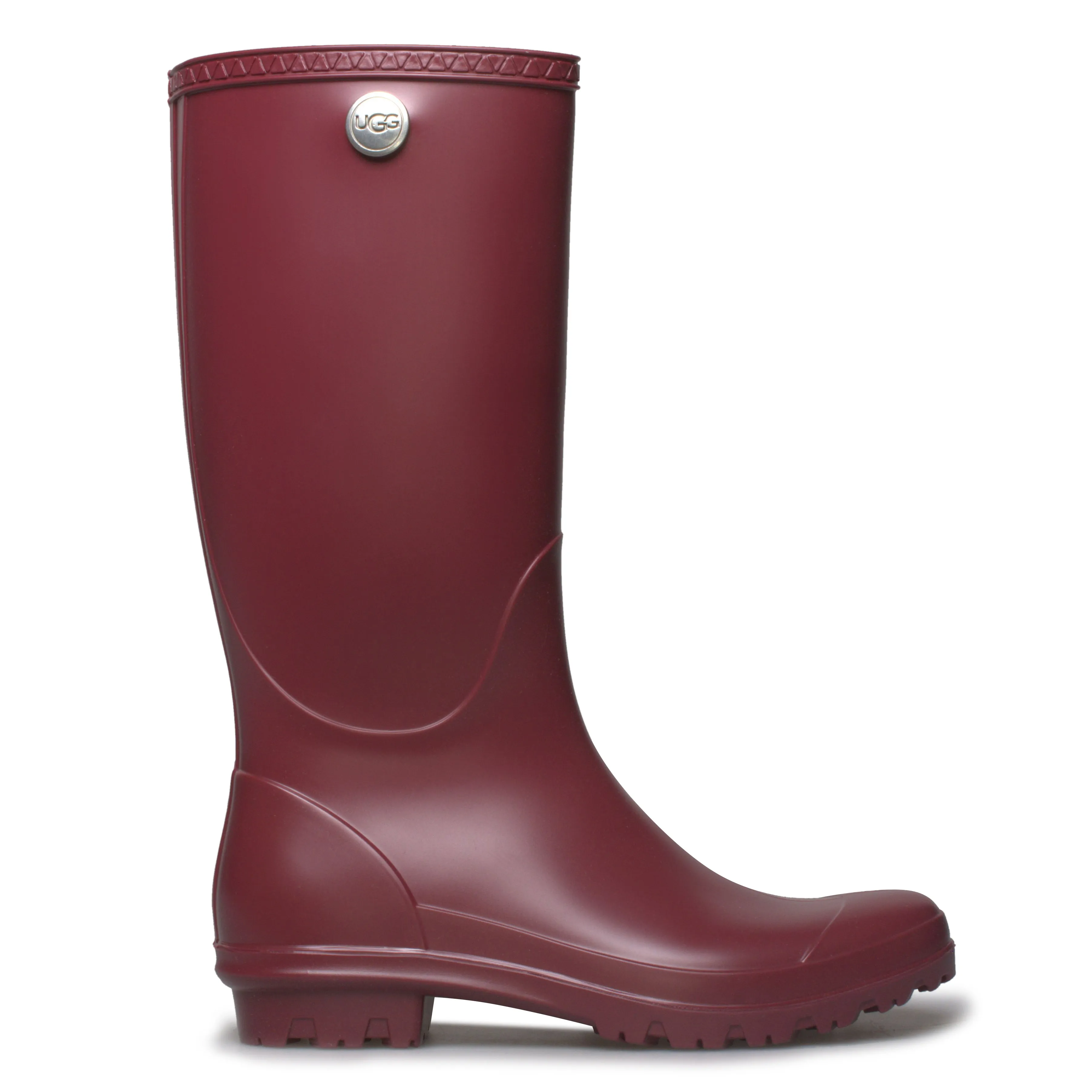 UGG Shelby Matte Garnet Rain Boots - Women's